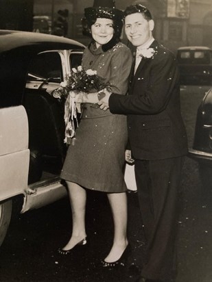 Our wedding day -1963