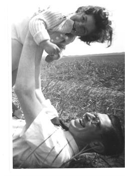 Ian and Hilary 1955