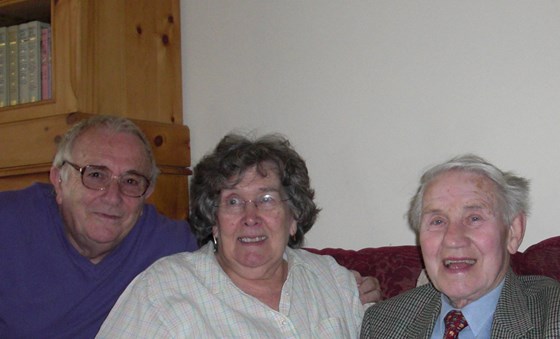 Raymond, Maureen and Roger