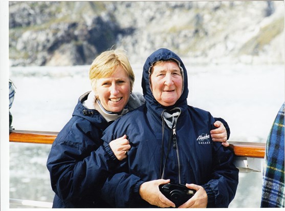 Edna & Carole Alaskan Cruise - September 1999