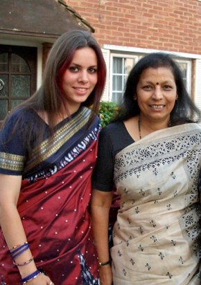 In our favourite sarees.