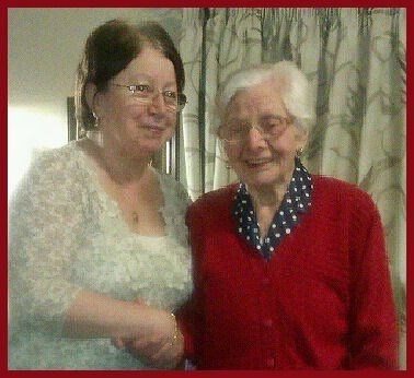 Me And Mum on 24th January 2012, 18 days before her 99th birthday.