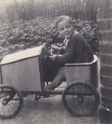 Terry's first set of wheels...