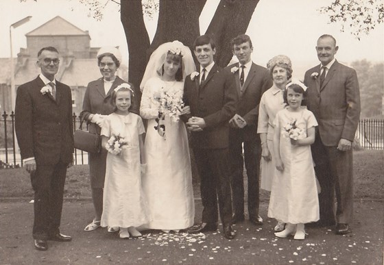 Terry on his wedding day