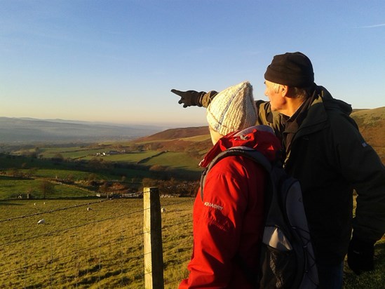 "Snowdon's over there"