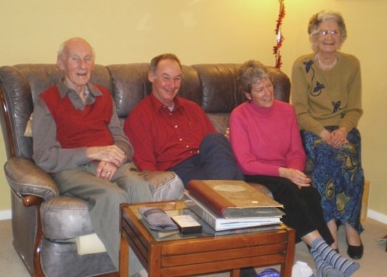 A happy Coles family visit. 