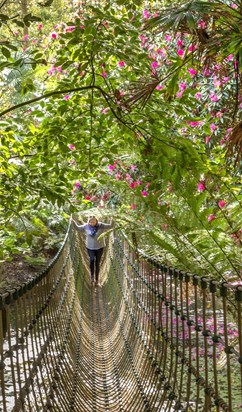 Kath on Burma Bridge 2