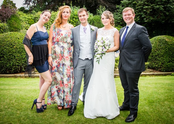 Our 4 kids at our youngest's wedding