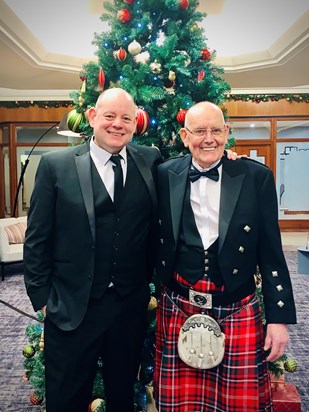 Father & Son - Our final Hogmanay 2019