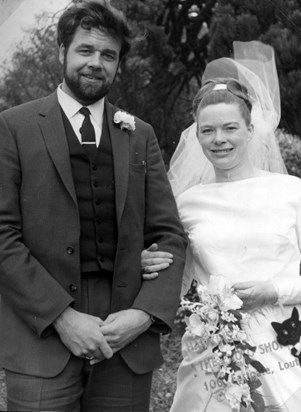 Mum and Dad on their Wedding Day 1967