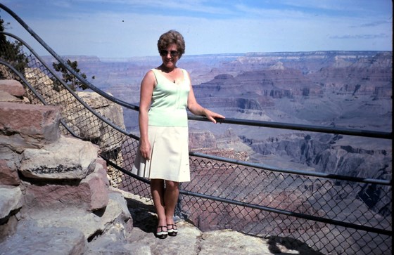 Globetrotter! Grand Canyon, USA, 1975.