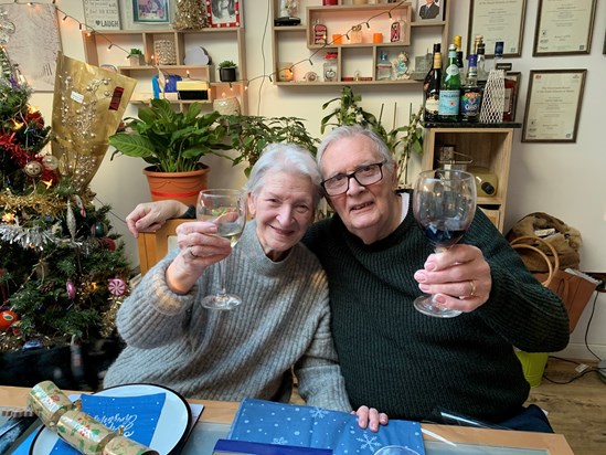 Christmas 2020 - Cheers Mum and Dad