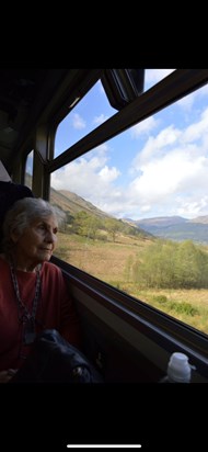 90th birthday Highland Rail adventure 