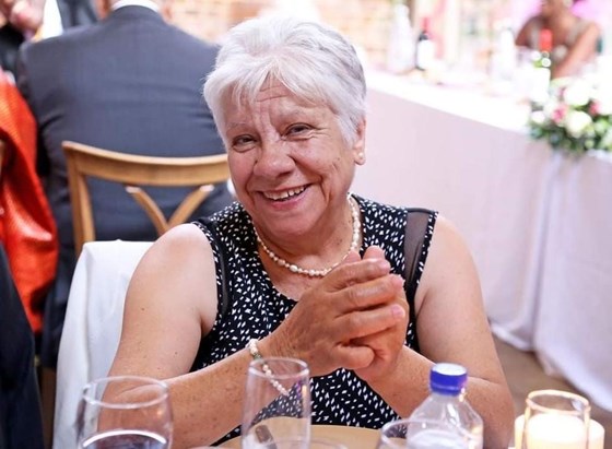 Nanny at her grandson's wedding - 25.07.16