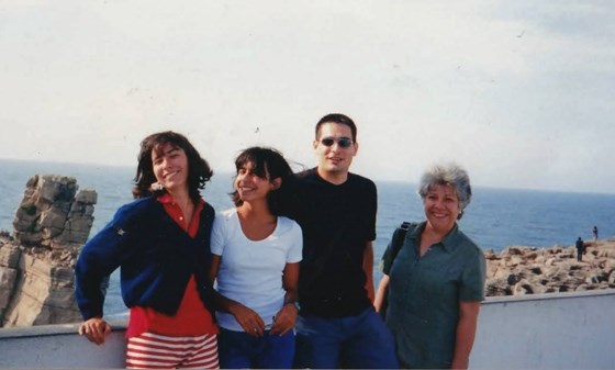 Me, Mum, Ines and Nidia