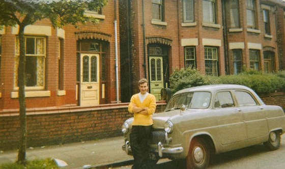 Dad & his car