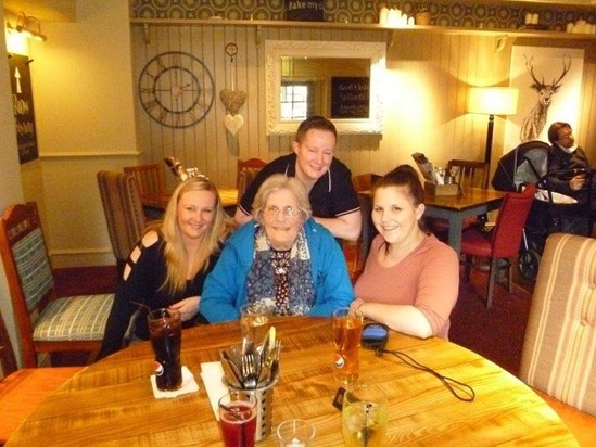 Danielle, Shell, Sophie and Nanny