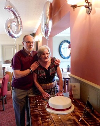 Celebrating their 60th wedding anniversary 2017