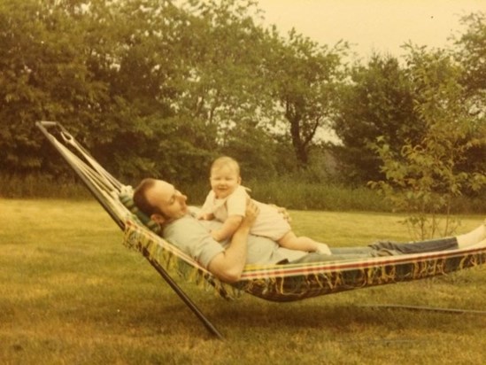 Me & Dad - summer of '70