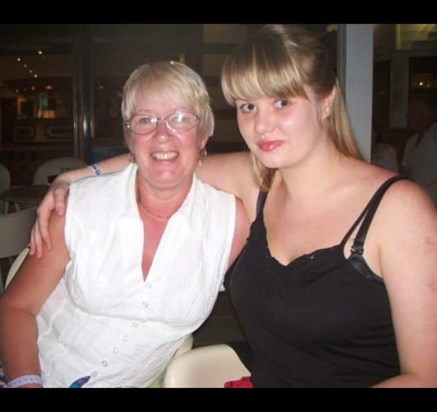 Me and my Auntie Linnie in Cyprus ??