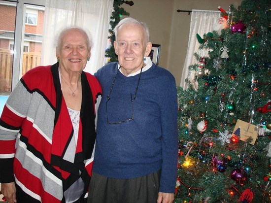 Great Grandad and Grandma Christmas 2011