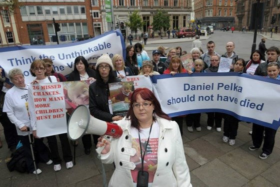 Protest in Coventry Justice for Daniel Pelka