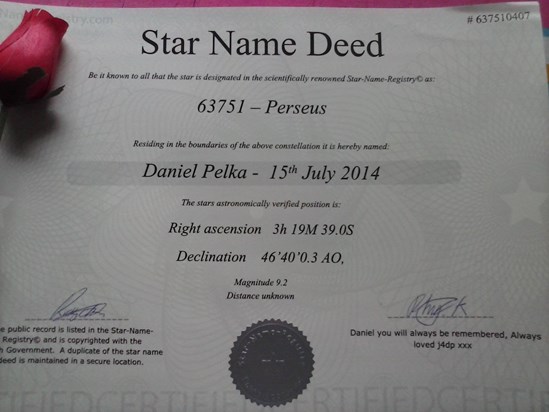 Daniel's star 