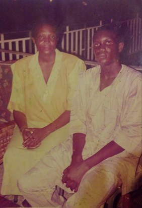 Leroy and his mom in the 80's