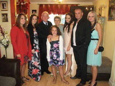 Nan, Grandad and Tom Jnrs family