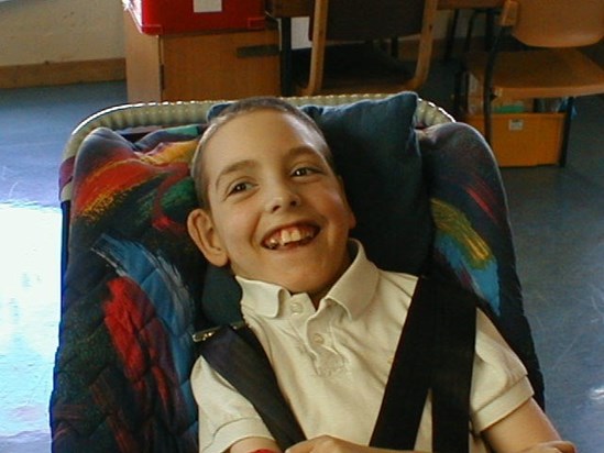 Ben at school, June 2002
