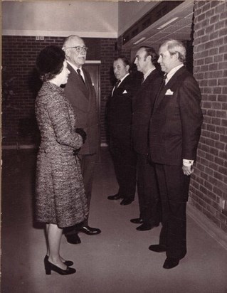 Daddy & HM The Queen 1976