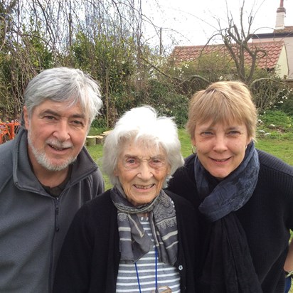 Anna with Ruth & Mark - Vestal Cottage