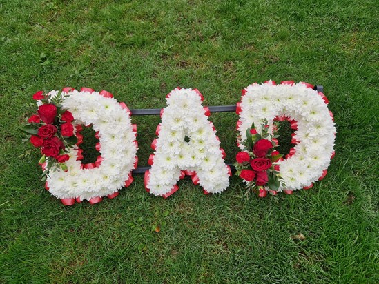 Dad Floral Tribute