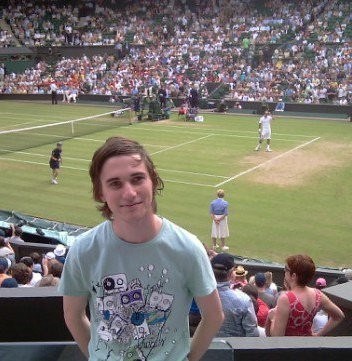 Michael at Wimbledon!