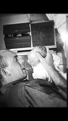 New born me with Dad :)