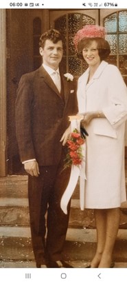 Happy 60th anniversary dad and mom,miss you bothxxxxh