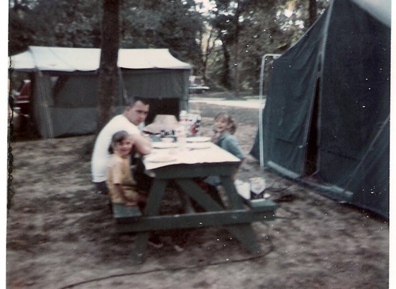 Dad, Judy & me at Beach Bend Ky '69