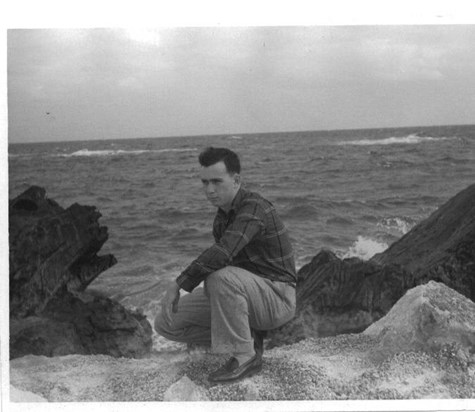 Dad in air force in Bermuda 1958