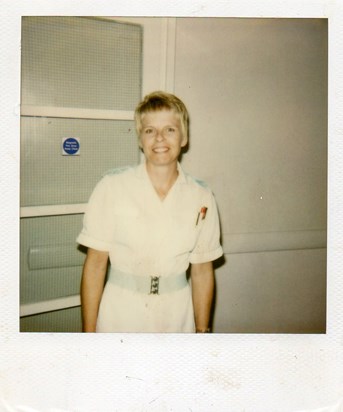 Janet in her nursing career