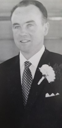 Dad on his wedding day..
