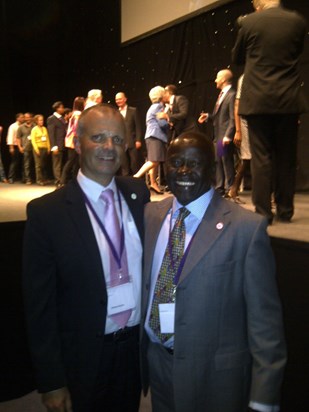 With Mike Bayliss, Massive Action Day 2012