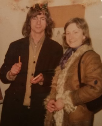 Nigel and Kirsten. Early 70's?
