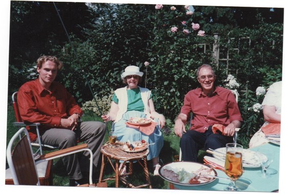 (left to right) Peter, Merete, Charles