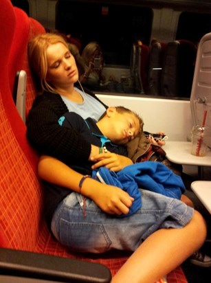 London has tired them out with brother Tom