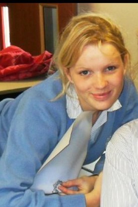 Rose in her Rookwood (secondary school) uniform