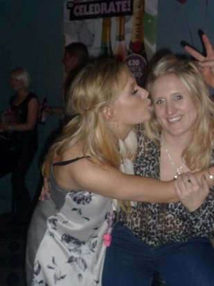 Rosie with her Auntie Hollie on her 18th 2012