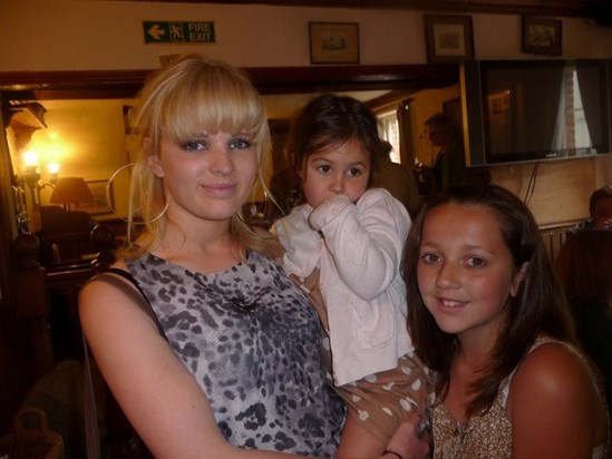 The girls - Rose, Phoebe and Amber