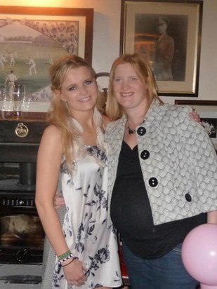 Rose with her Aunt Nadia - Rosie's 18th