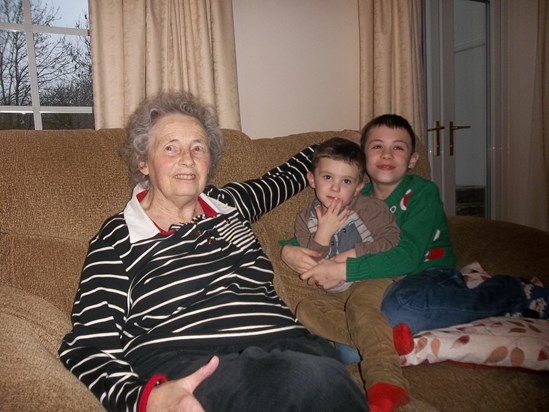 Christmas with Great Great Auntie Barbara
