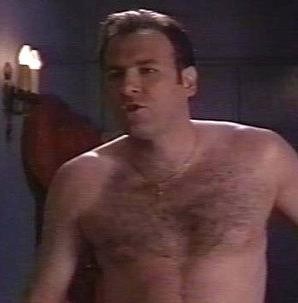 A topless Jimmy in Angie (1994)